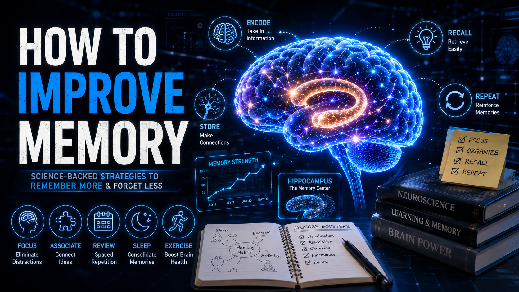 How to Improve Memory: The Complete Science-Based Guide