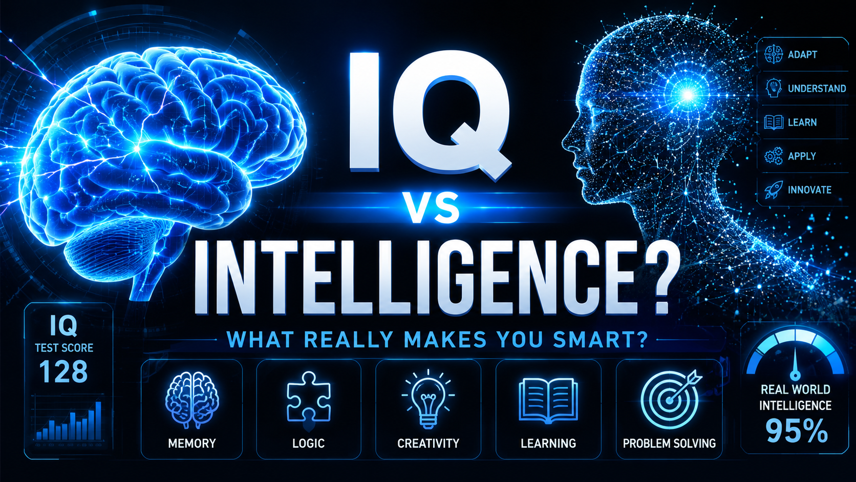 IQ vs Intelligence: What's the Real Difference?