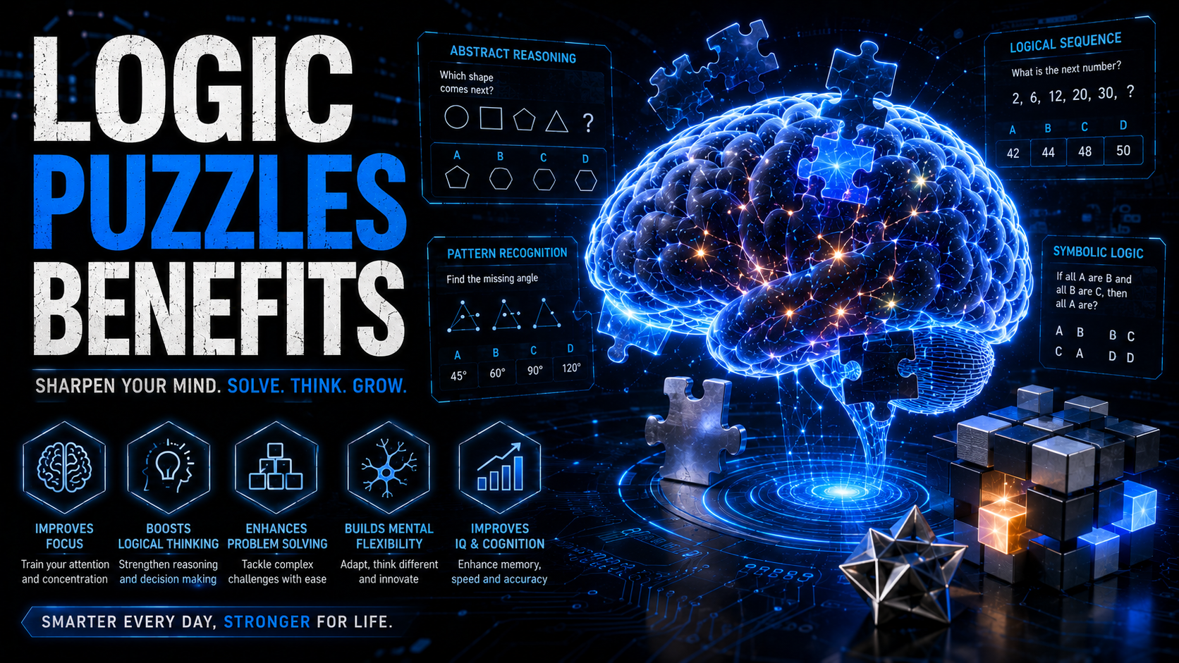 Logic Puzzles Benefits: How Brain Teasers Improve Intelligence