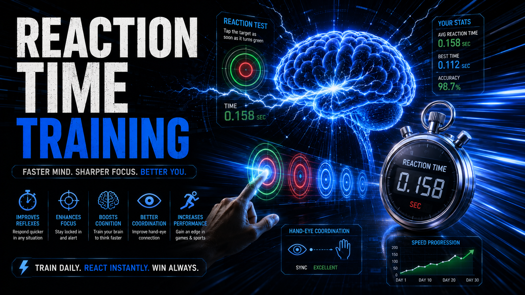 Reaction Time Training: How to Improve Speed, Focus, and Reflexes